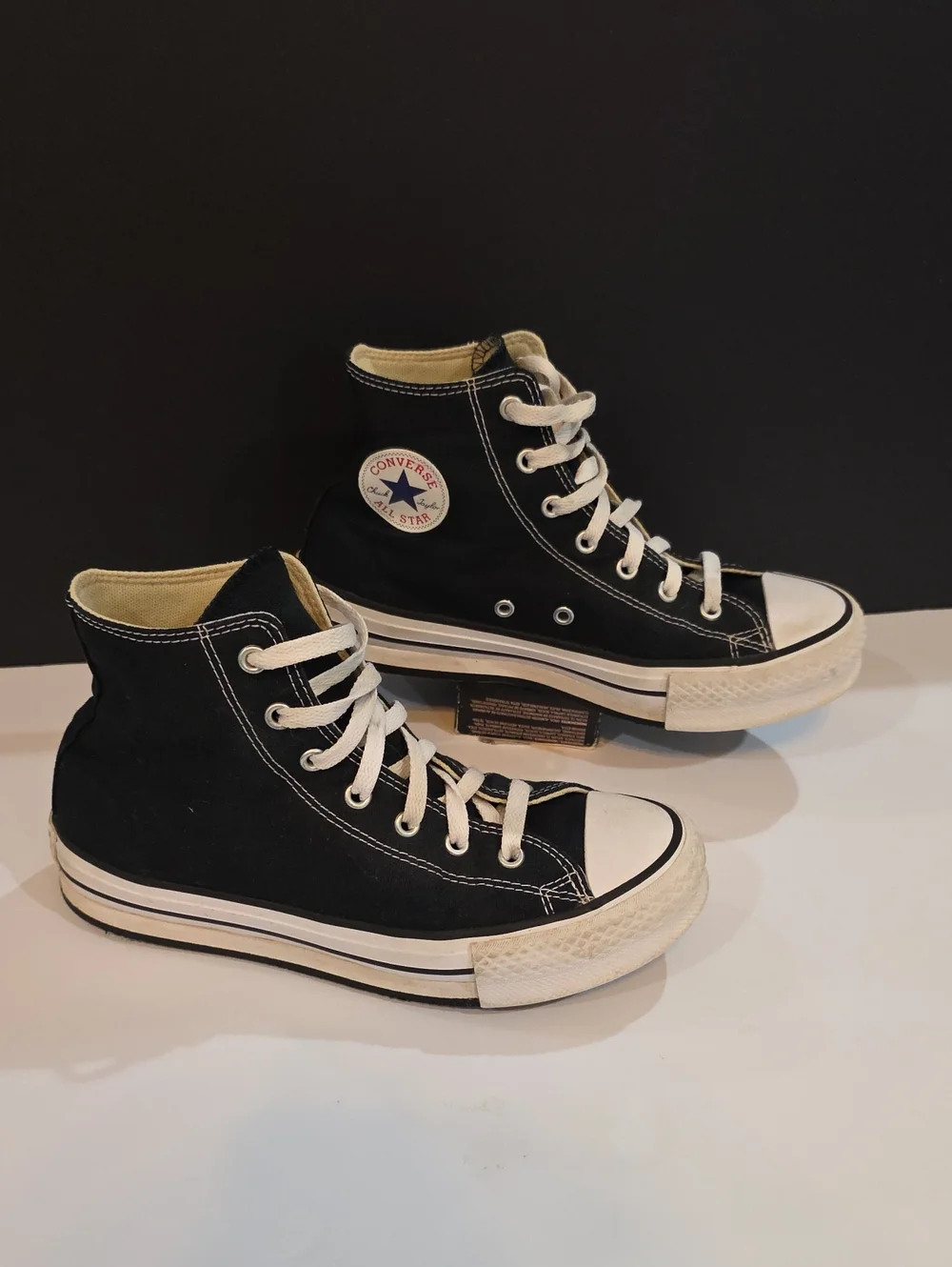 Converse Chuck Taylor All Star Women's High Top Sneakers - Black Size 6